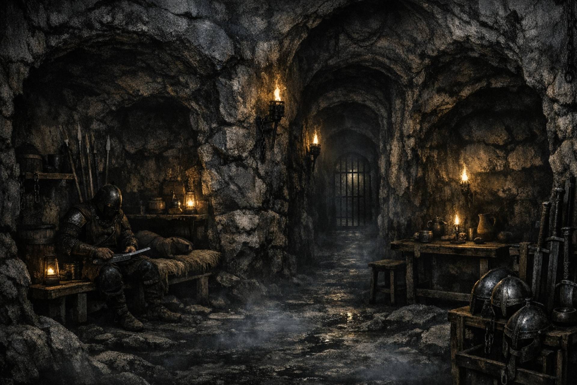 Karanlık Atmosferin Yarattığı Zindan Algısı &ndash; Taşın, Sessizliğin ve Işıksızlığın Birlikte Kurduğu Orta &Ccedil;ağ Hissi