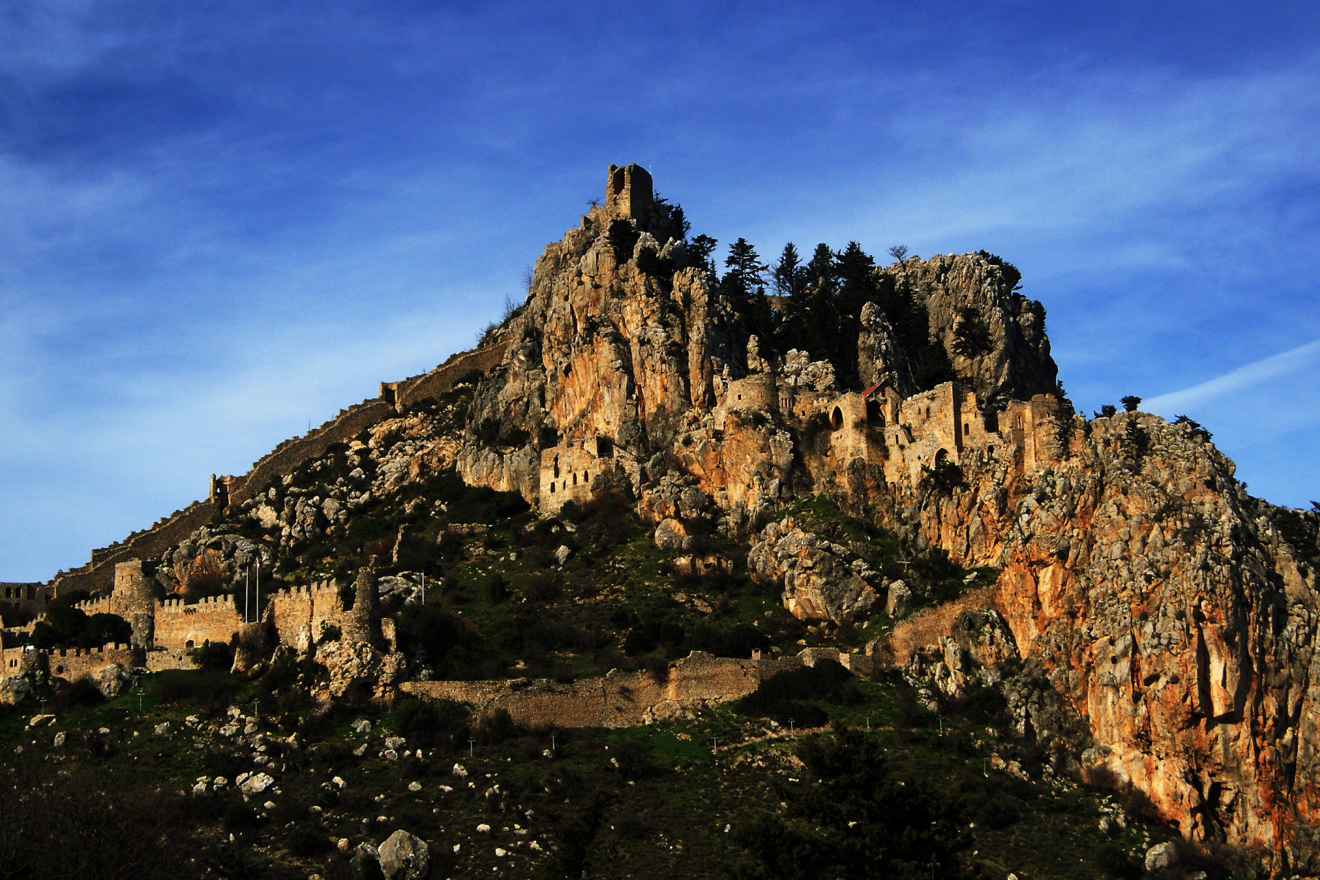 Hilarion castle in Kyrenia - Cyprus